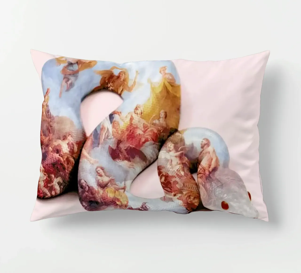 Snake Paint cuscino da Paul Fuentes Design