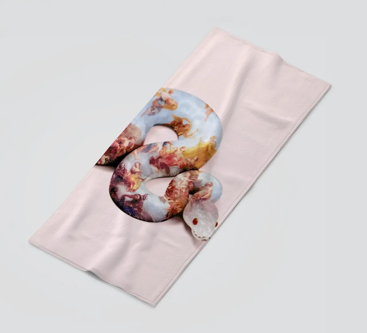 Snake Paint telo mare da Paul Fuentes Design