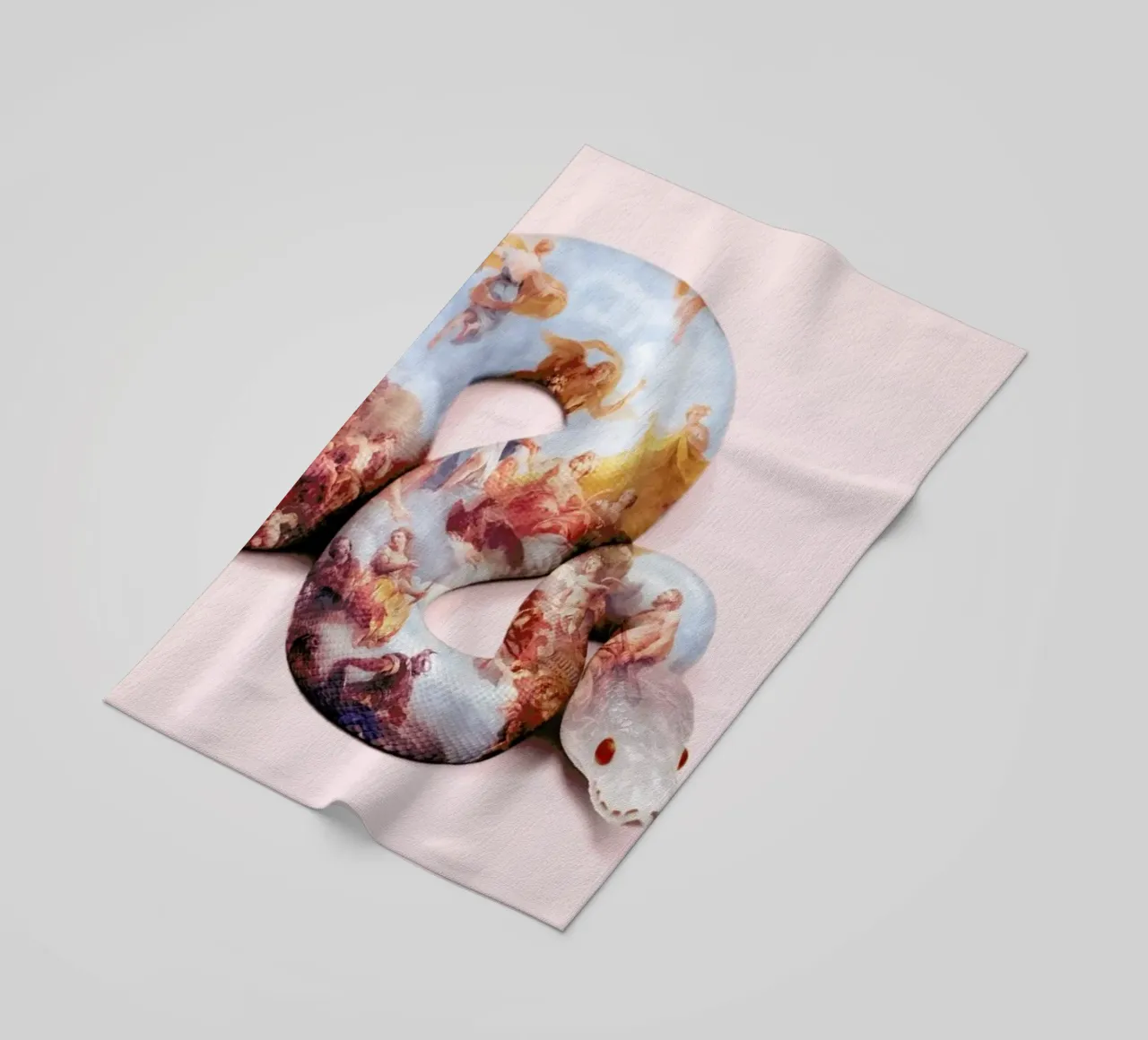 Snake Paint telo mare da Paul Fuentes Design