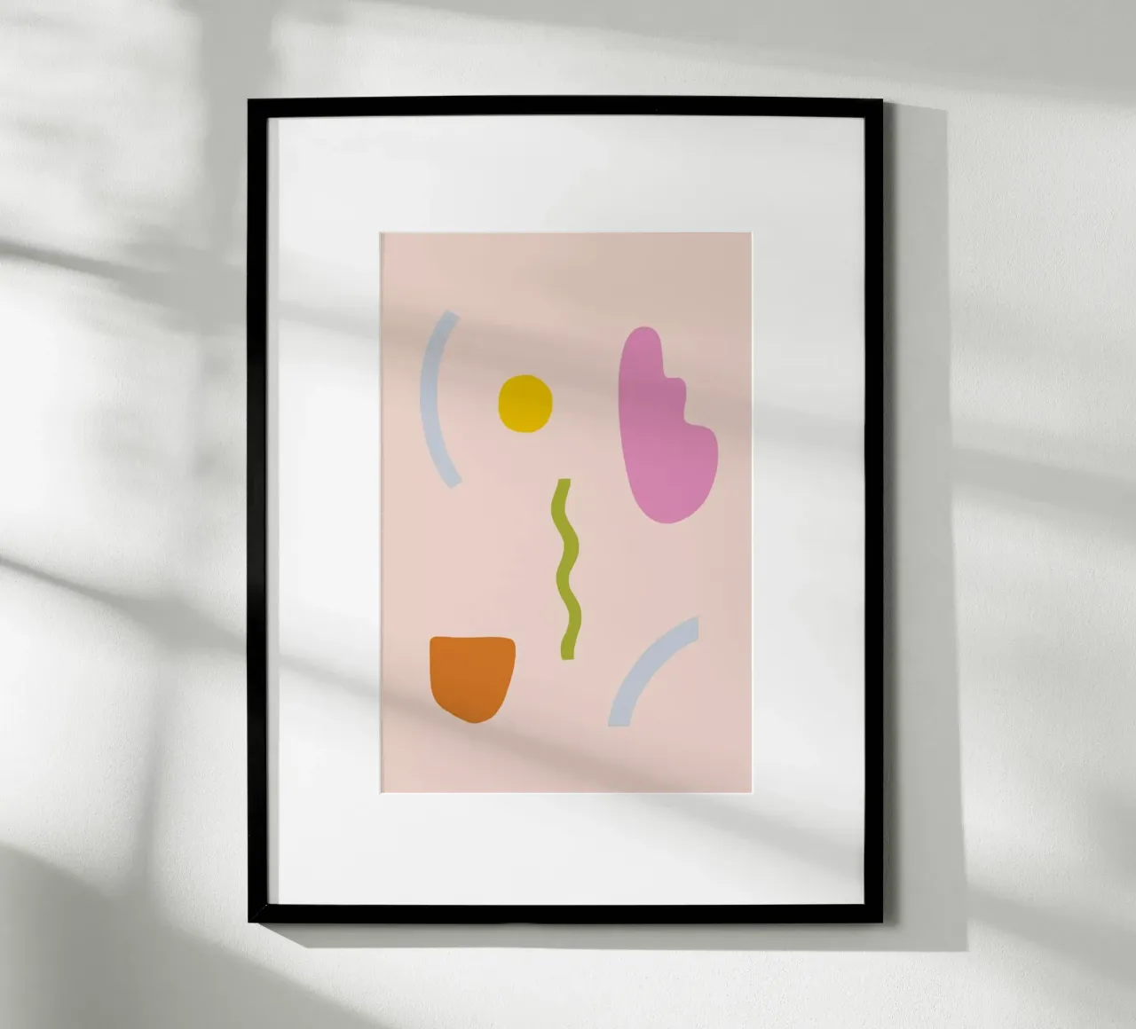 Jardin poster con telaio in legno da Galaxy Eyes