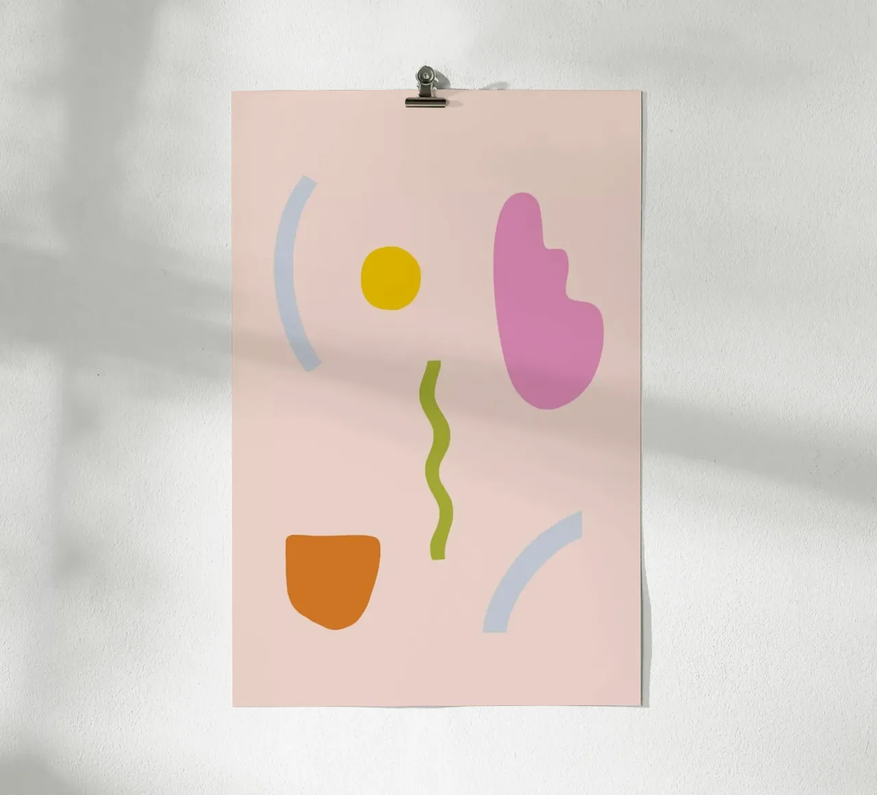 Jardin poster con telaio in legno da Galaxy Eyes