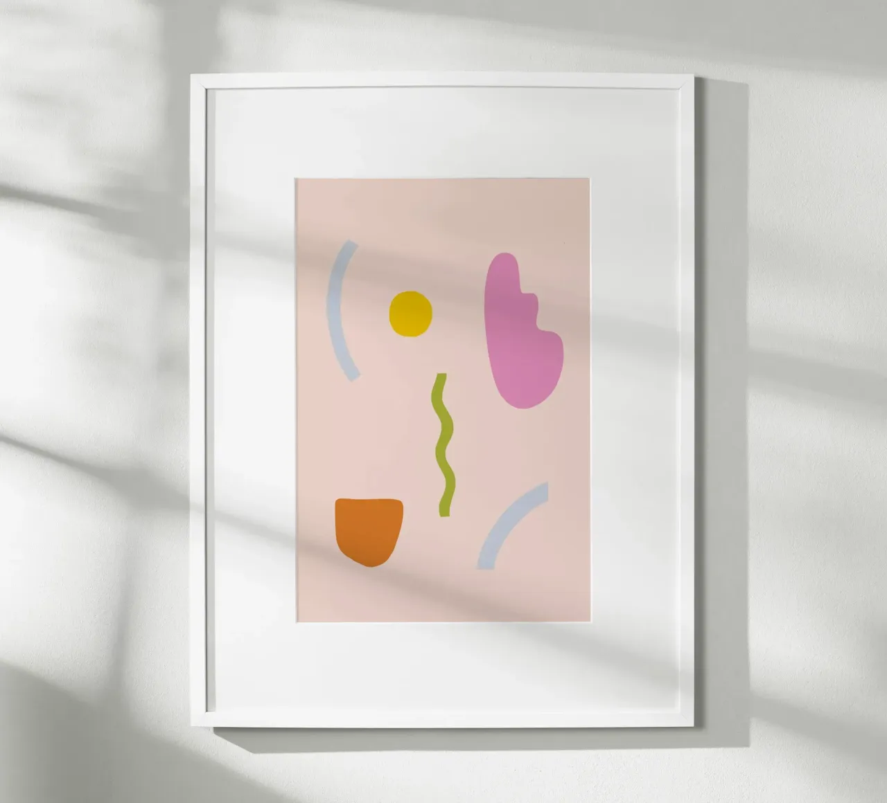 Jardin poster con telaio in legno da Galaxy Eyes