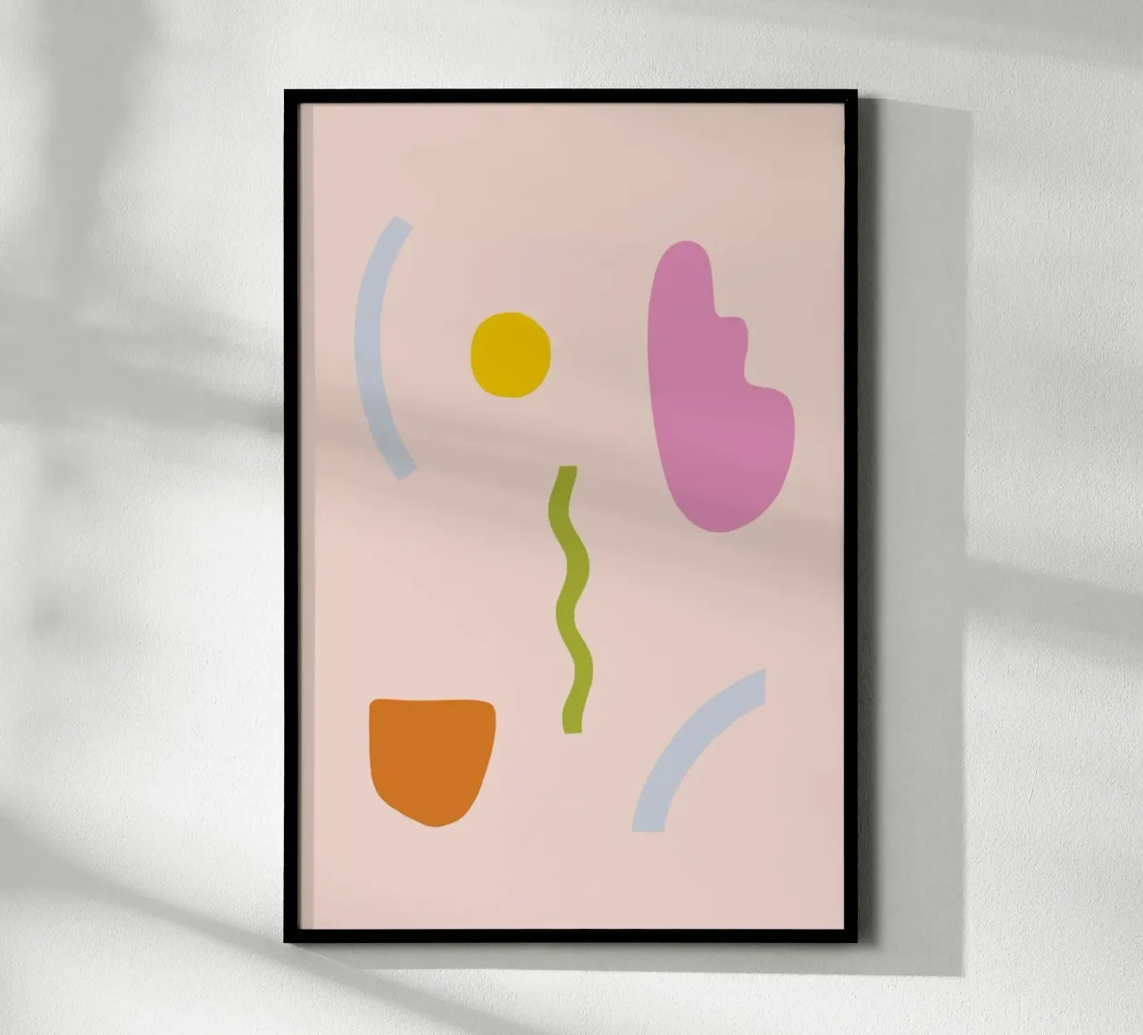 Jardin poster con telaio in legno da Galaxy Eyes