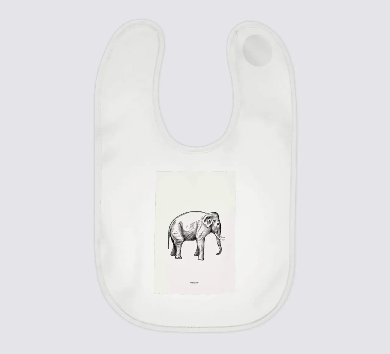 Elephant bavaglino da Flora & Fauna