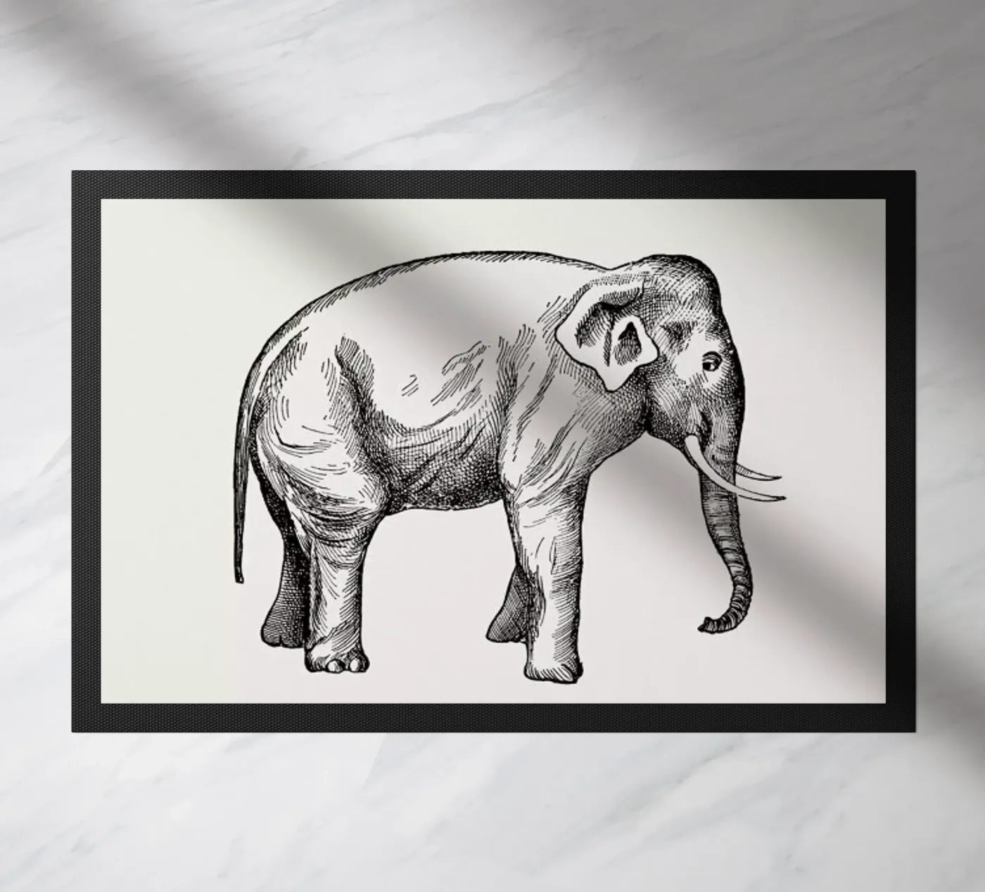 Elephant doormat by Flora & Fauna