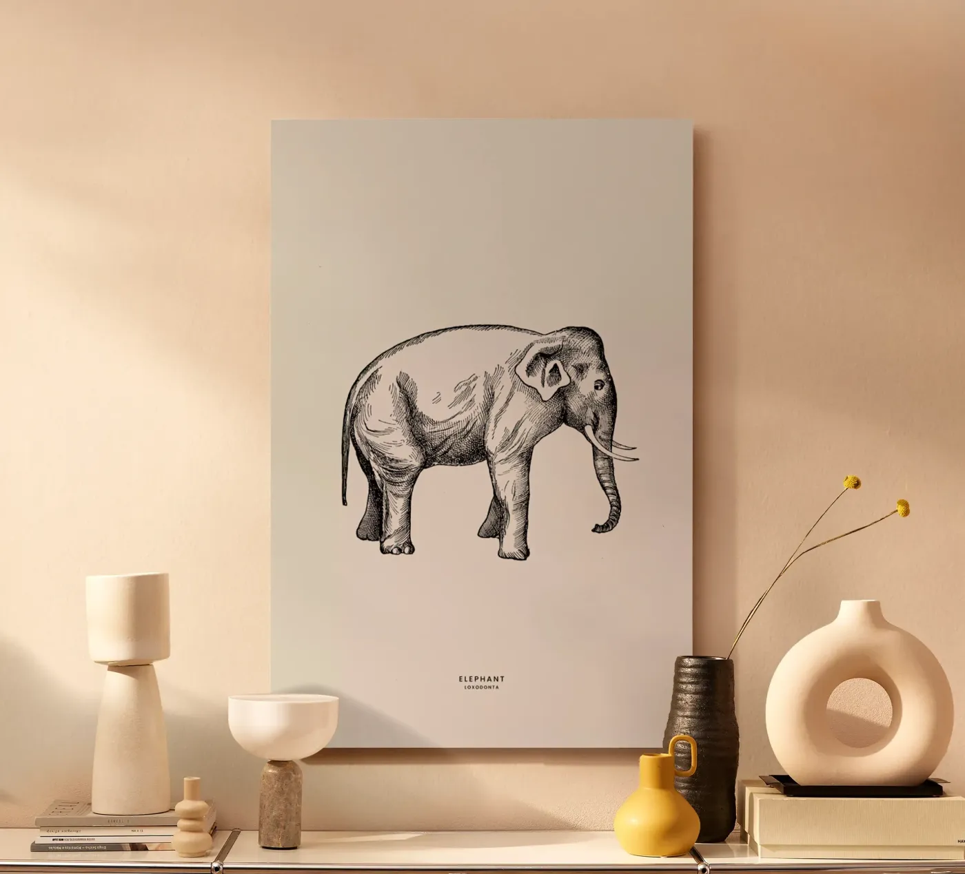 Elephant alluminio dibond da Flora & Fauna
