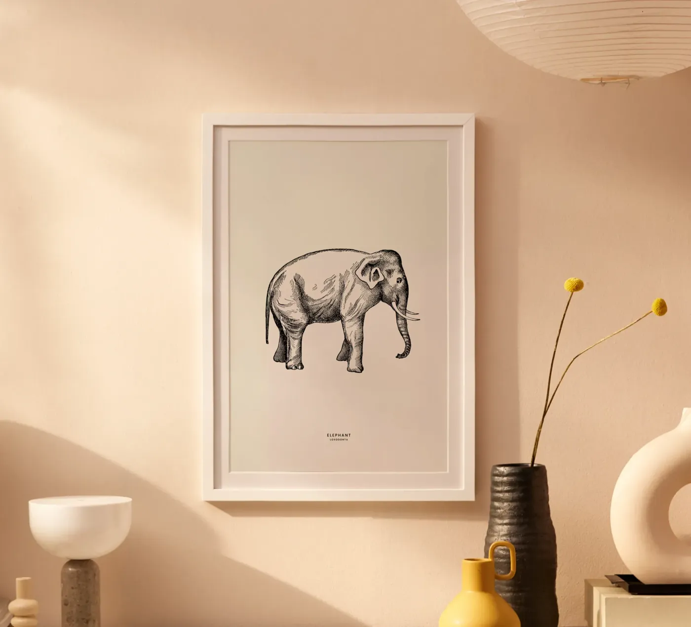 Elephant poster van Flora & Fauna