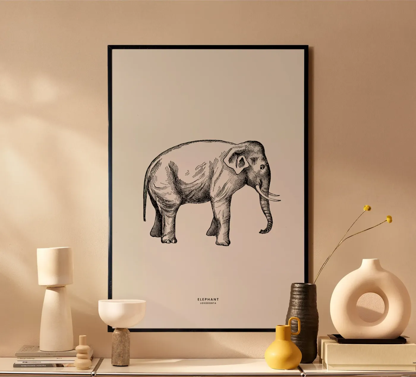 Elephant poster van Flora & Fauna
