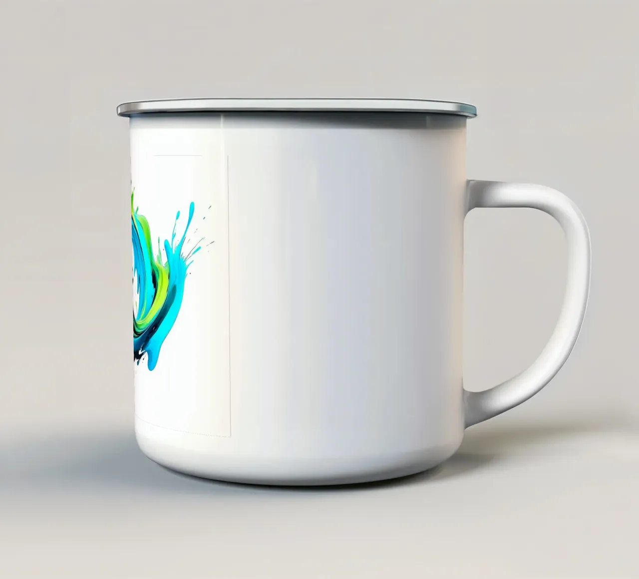 Abstract1053 tazza in smalto da artlodia-Peter Lorenz