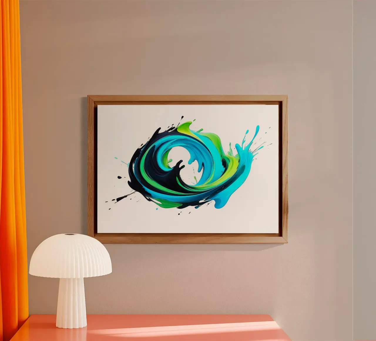 Abstract1053 alluminio dibond da WALLART-Peter Lorenz