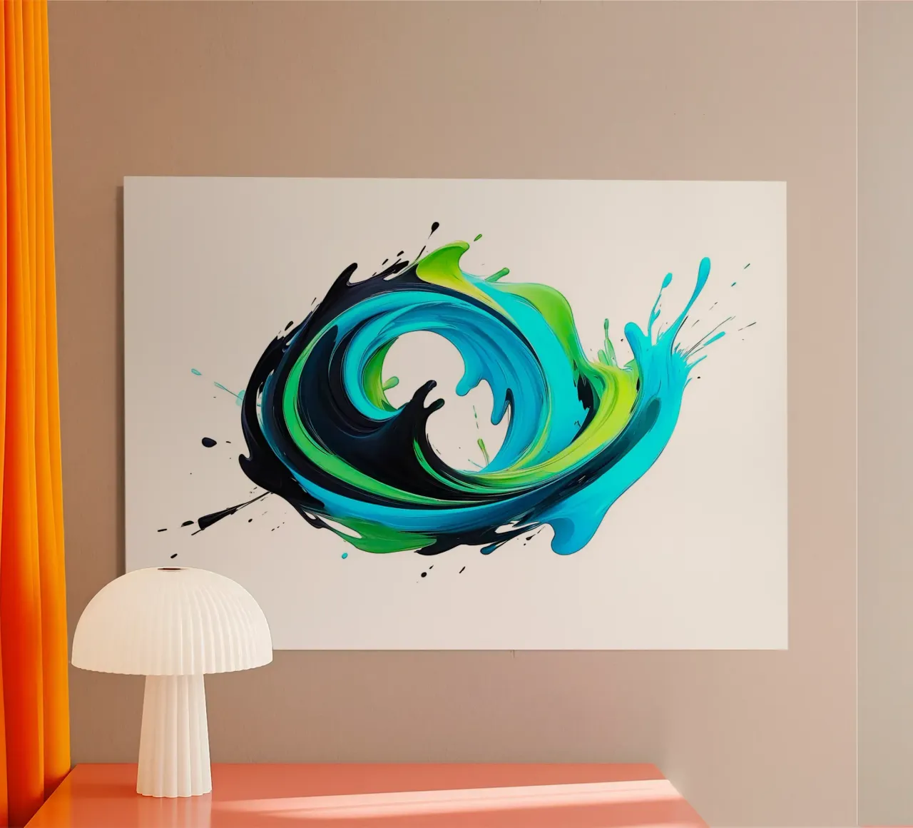 Abstract1053 alluminio dibond da WALLART-Peter Lorenz