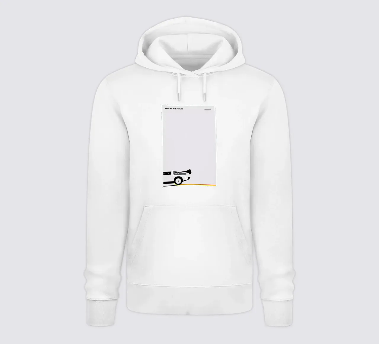back to the future felpa con cappuccio da Marcin Plonka