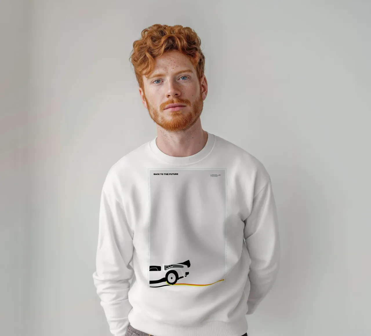 back to the future sweatshirt van Marcin Plonka
