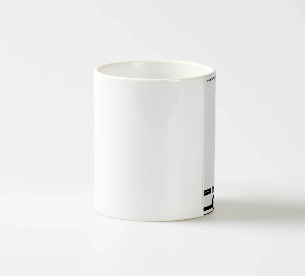 back to the future tazza in ceramica da Marcin Plonka