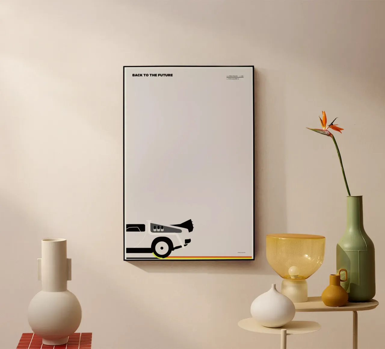 back to the future plexiglass da Marcin Plonka