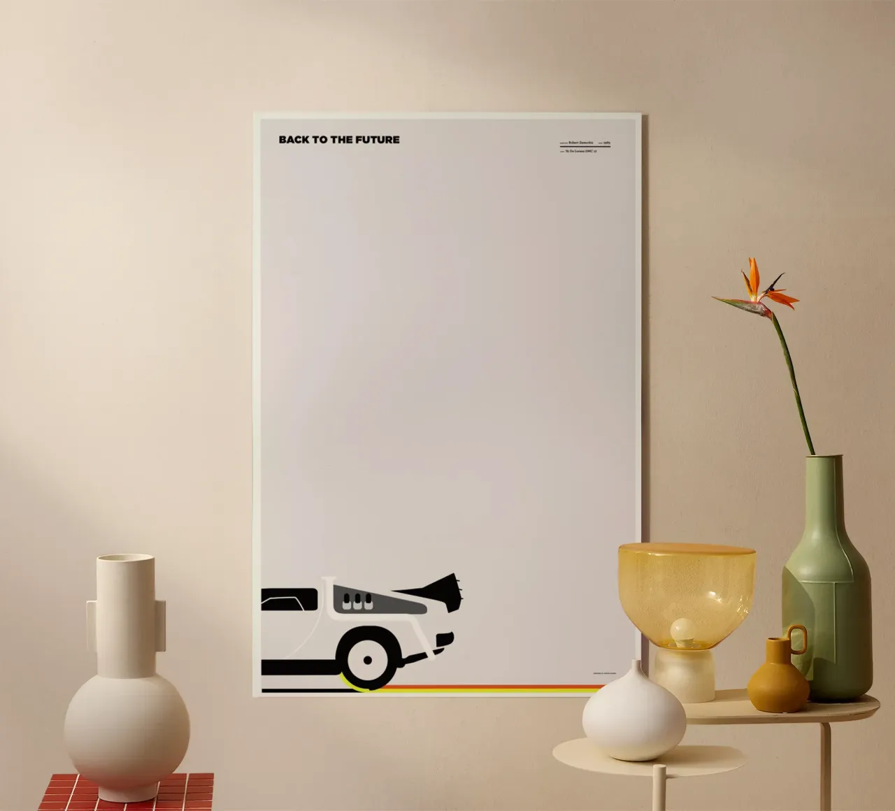 back to the future plexiglass da Marcin Plonka