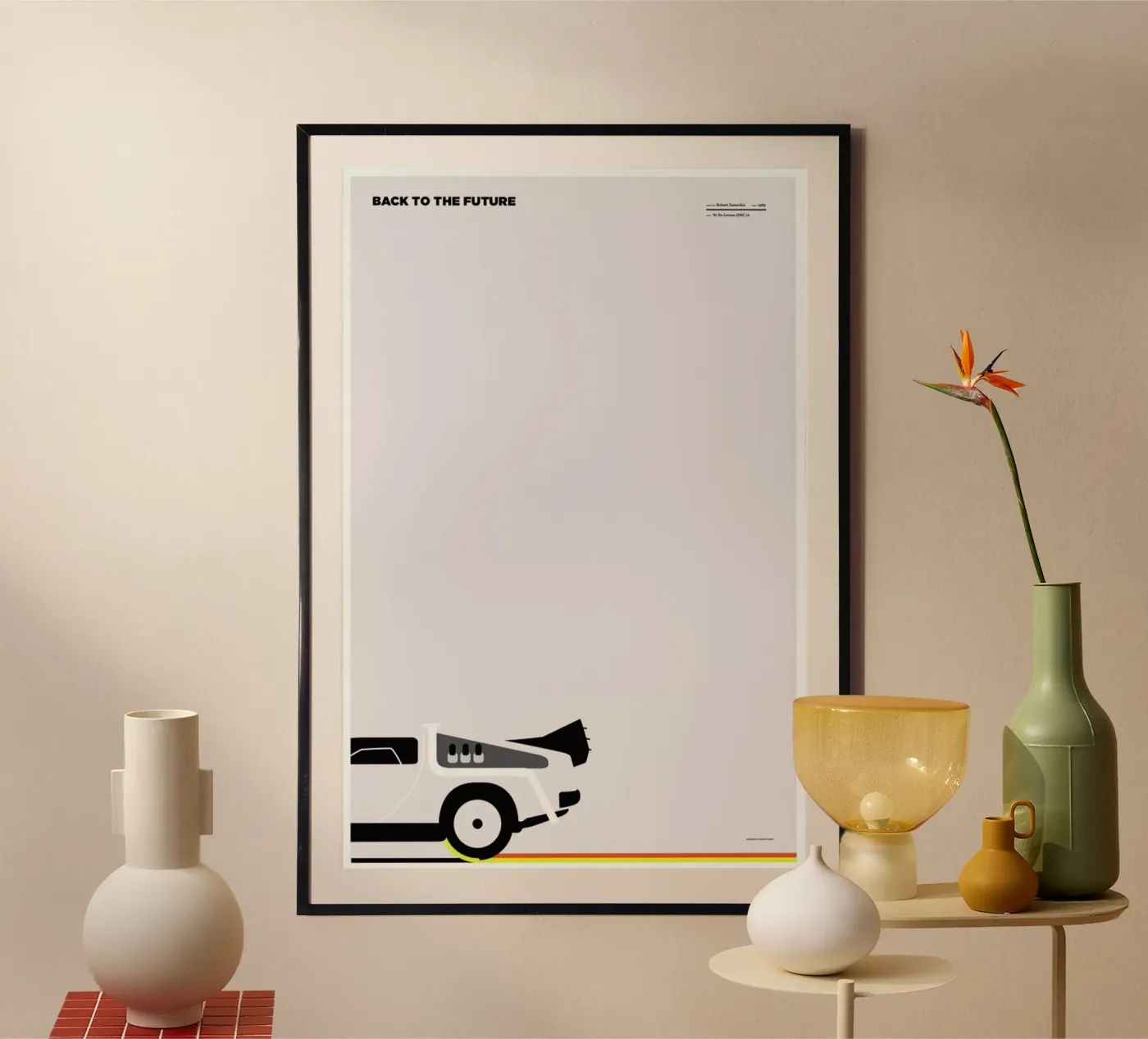 back to the future poster da Marcin Plonka