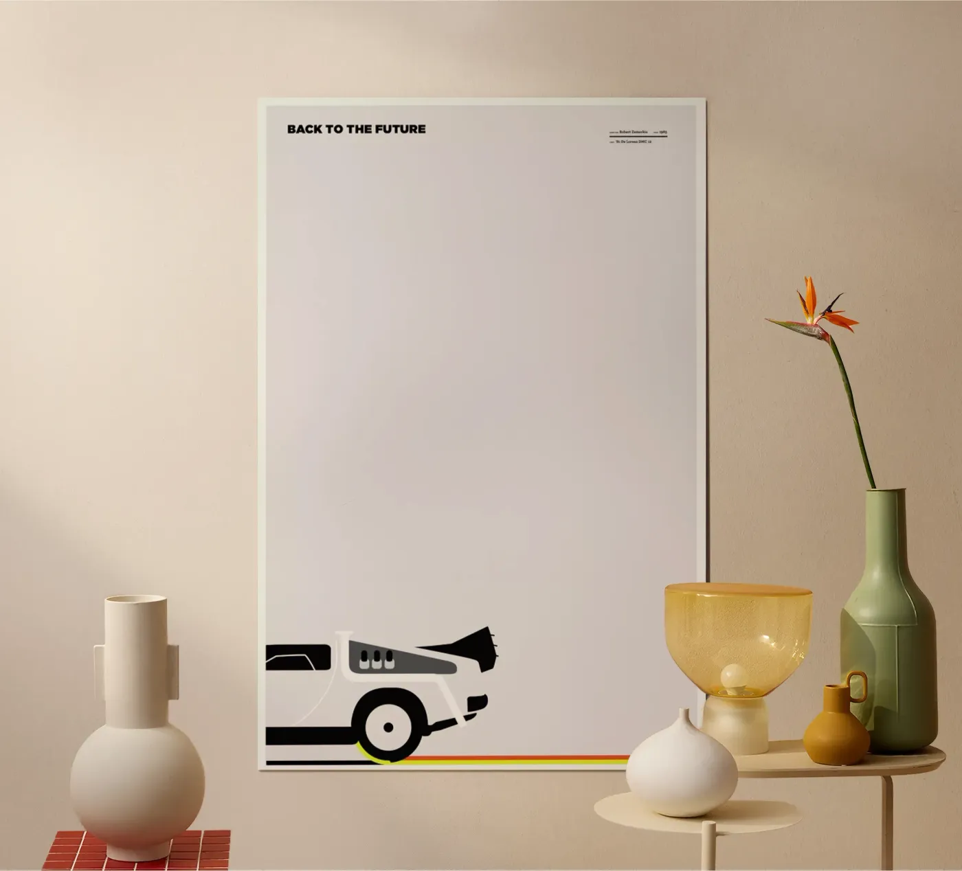 back to the future poster da Marcin Plonka