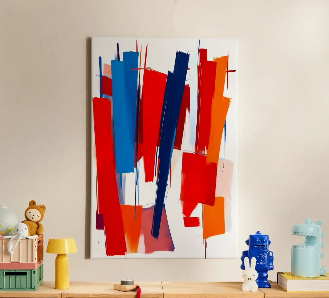Abstract1013 canvas by WALLART-Peter Lorenz