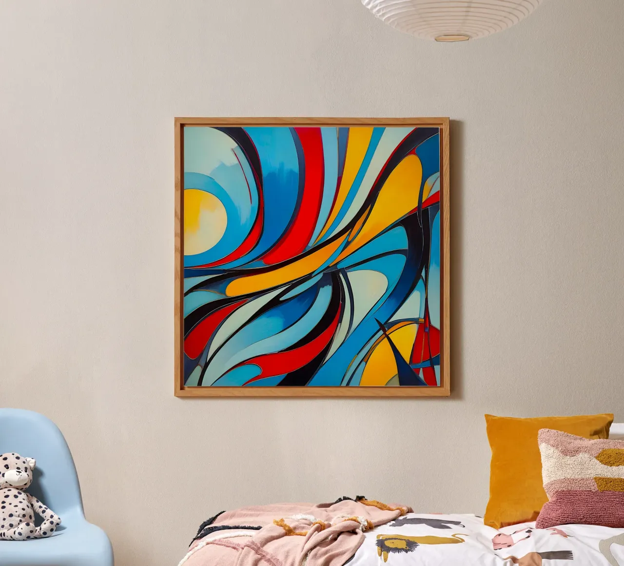 Abstract1056 forex-plaat van WALLART-Peter Lorenz