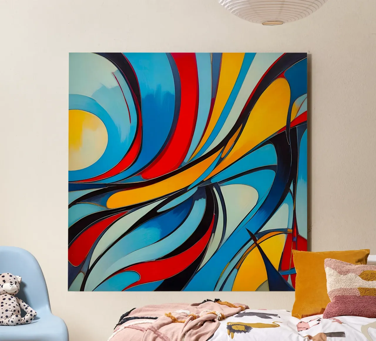 Abstract1056 forex-plaat van WALLART-Peter Lorenz