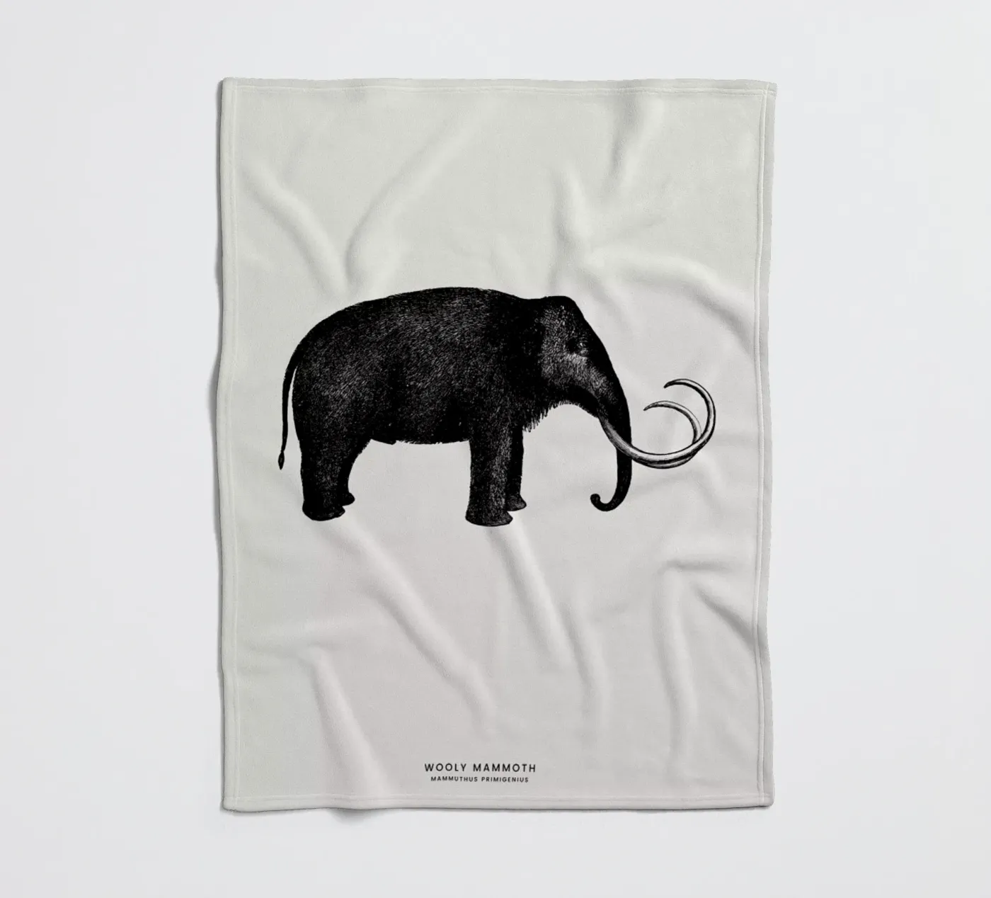Mammoth Fleecedecke von Flora & Fauna