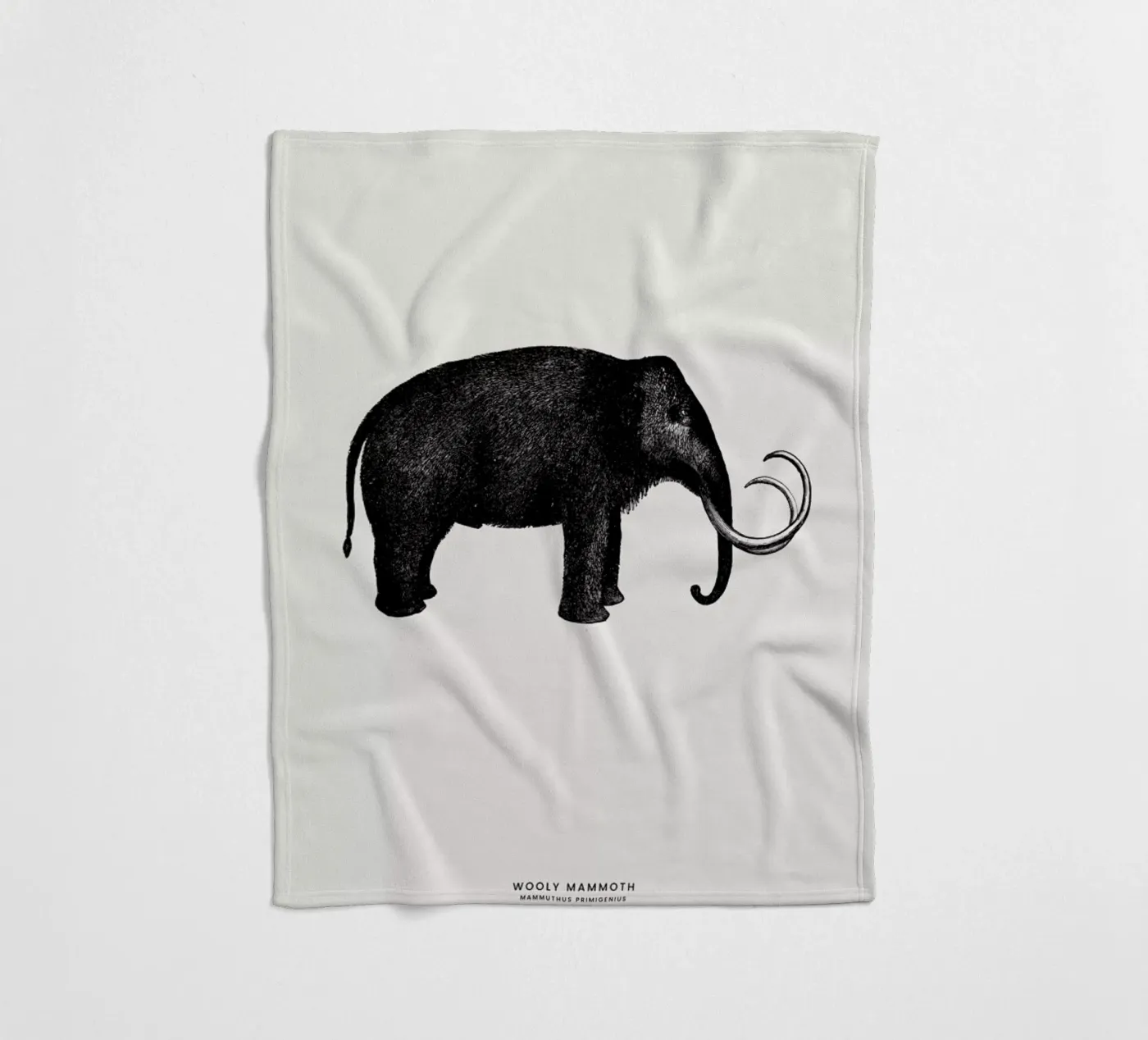 Mammoth Fleecedecke von Flora & Fauna