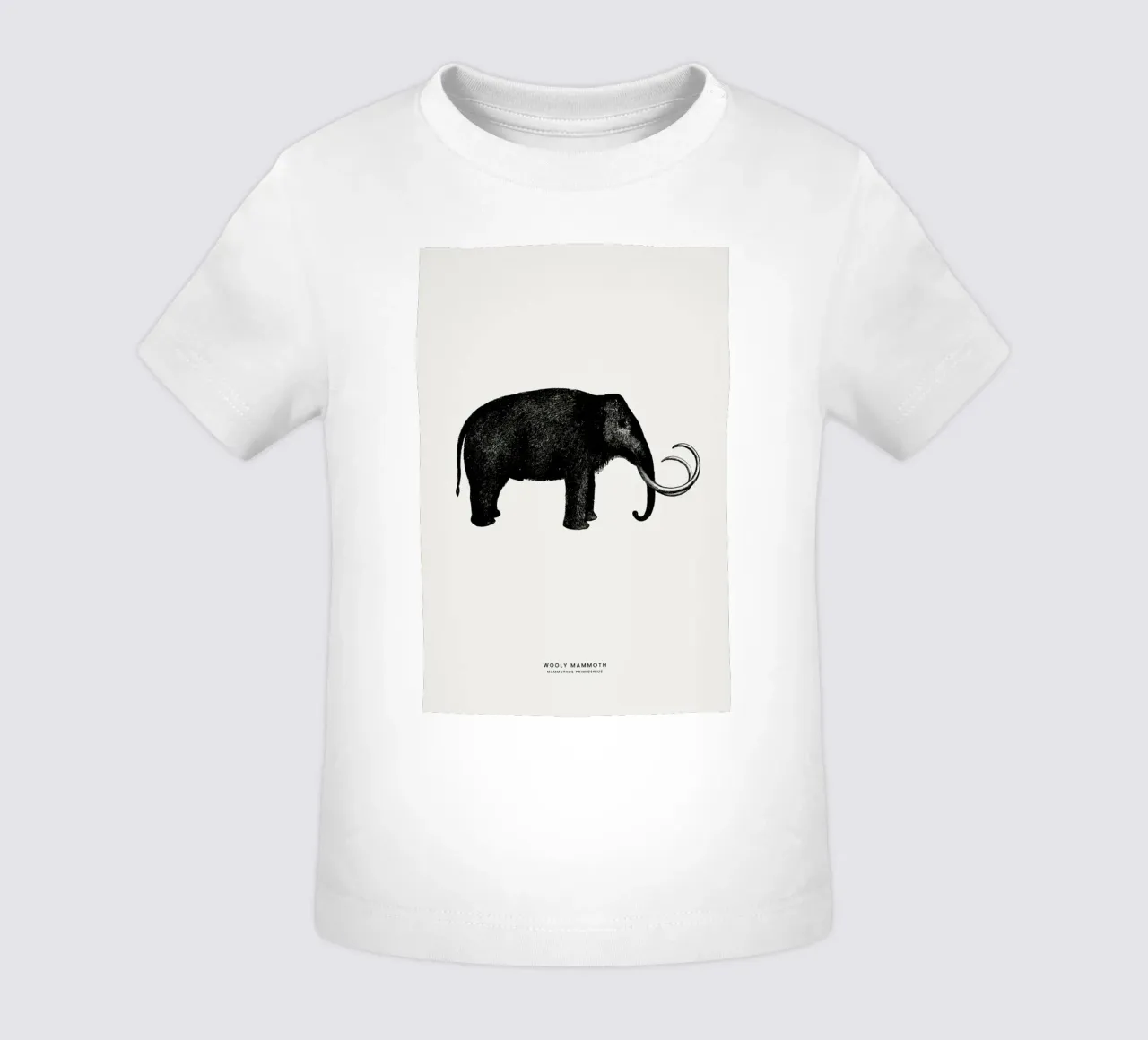 Mammoth maglietta neonato da Flora & Fauna