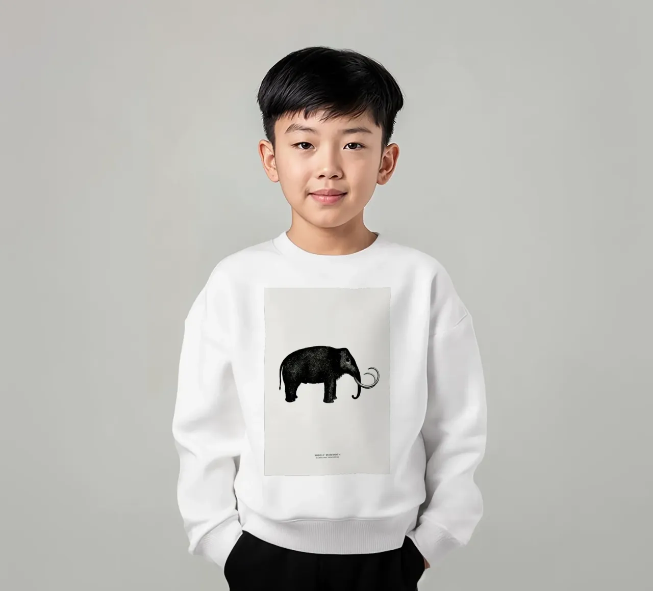 Mammoth felpa bambino da Flora & Fauna