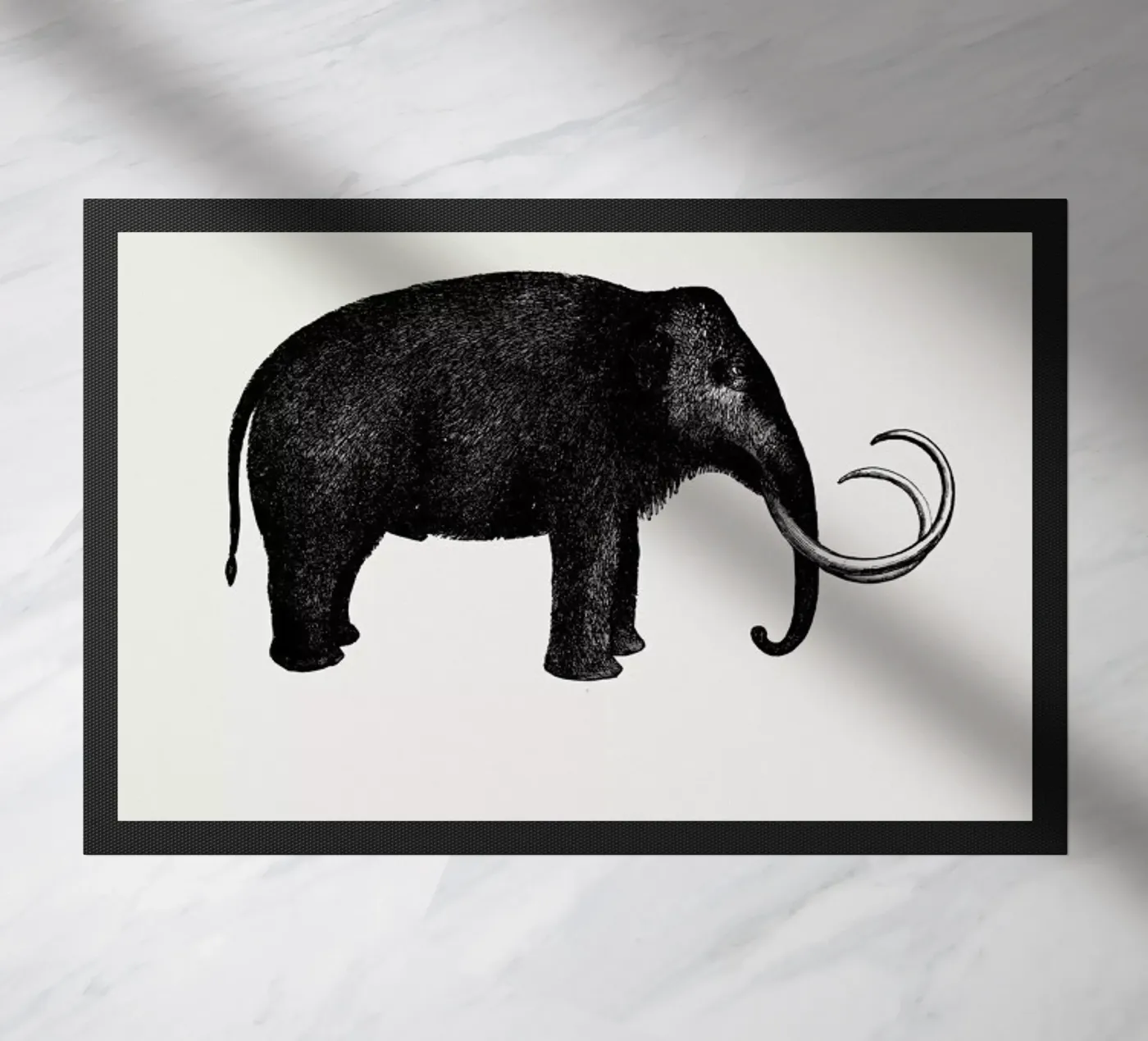 Mammoth doormat by Flora & Fauna