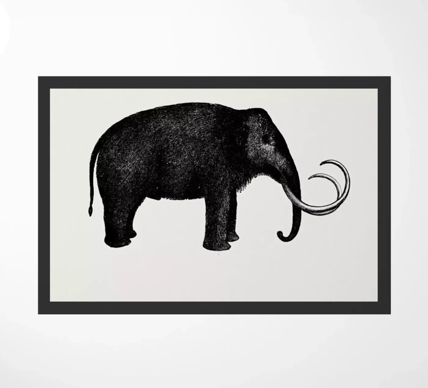 Mammoth doormat by Flora & Fauna