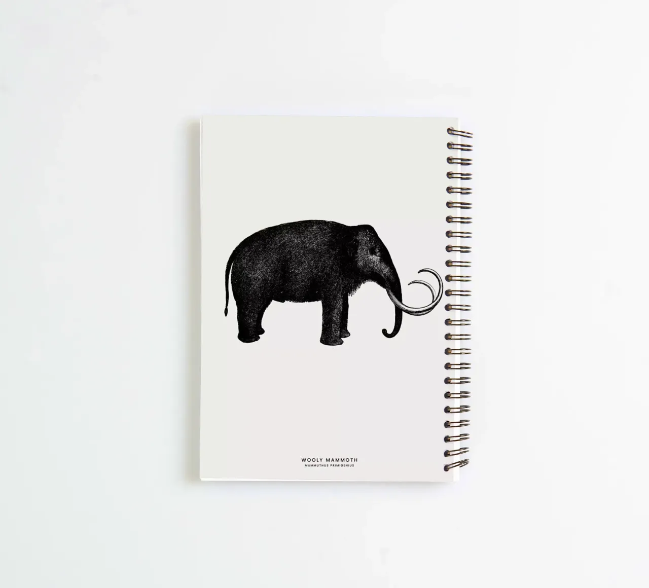Mammoth spiral notebook by Flora & Fauna