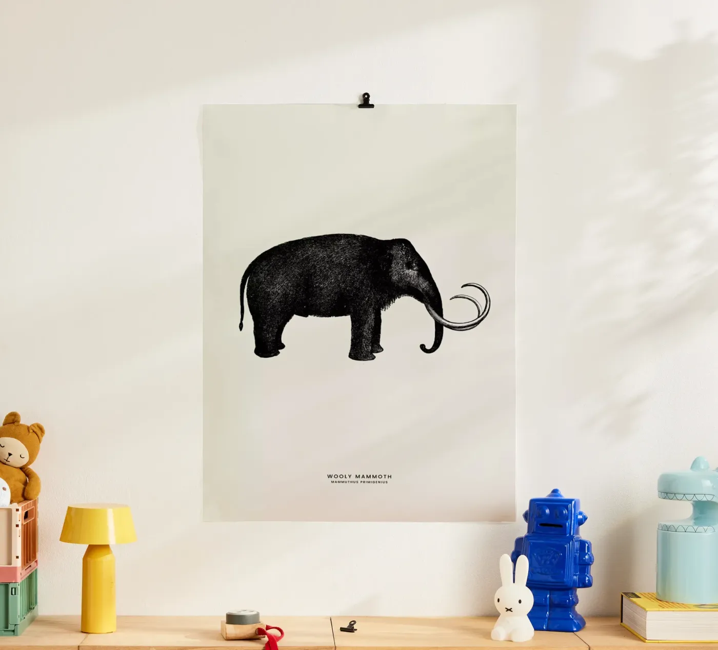 Mammoth poster by Flora & Fauna