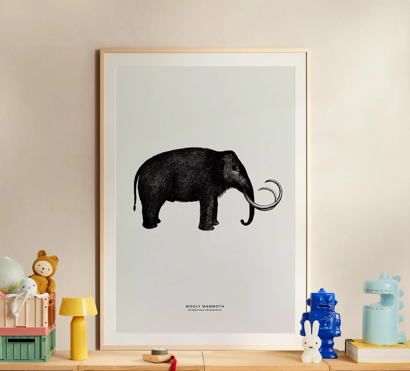 Mammoth poster by Flora & Fauna