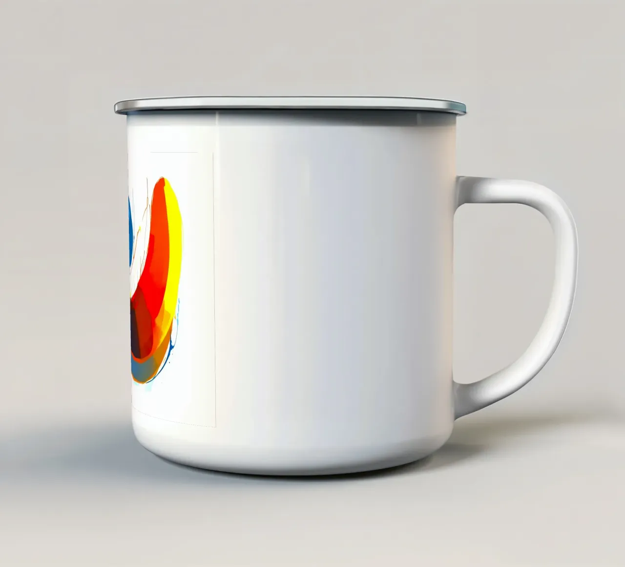 Abstract1108 tazza in smalto da artlodia-Peter Lorenz