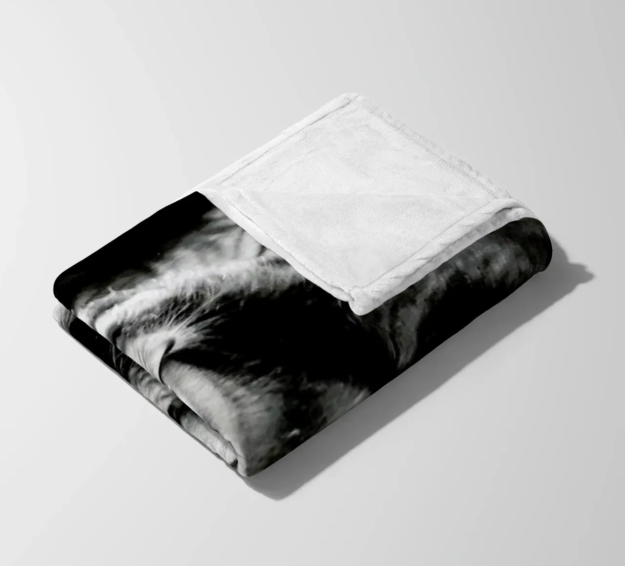Monkey Grooming coperta in pile da Babett Schultze