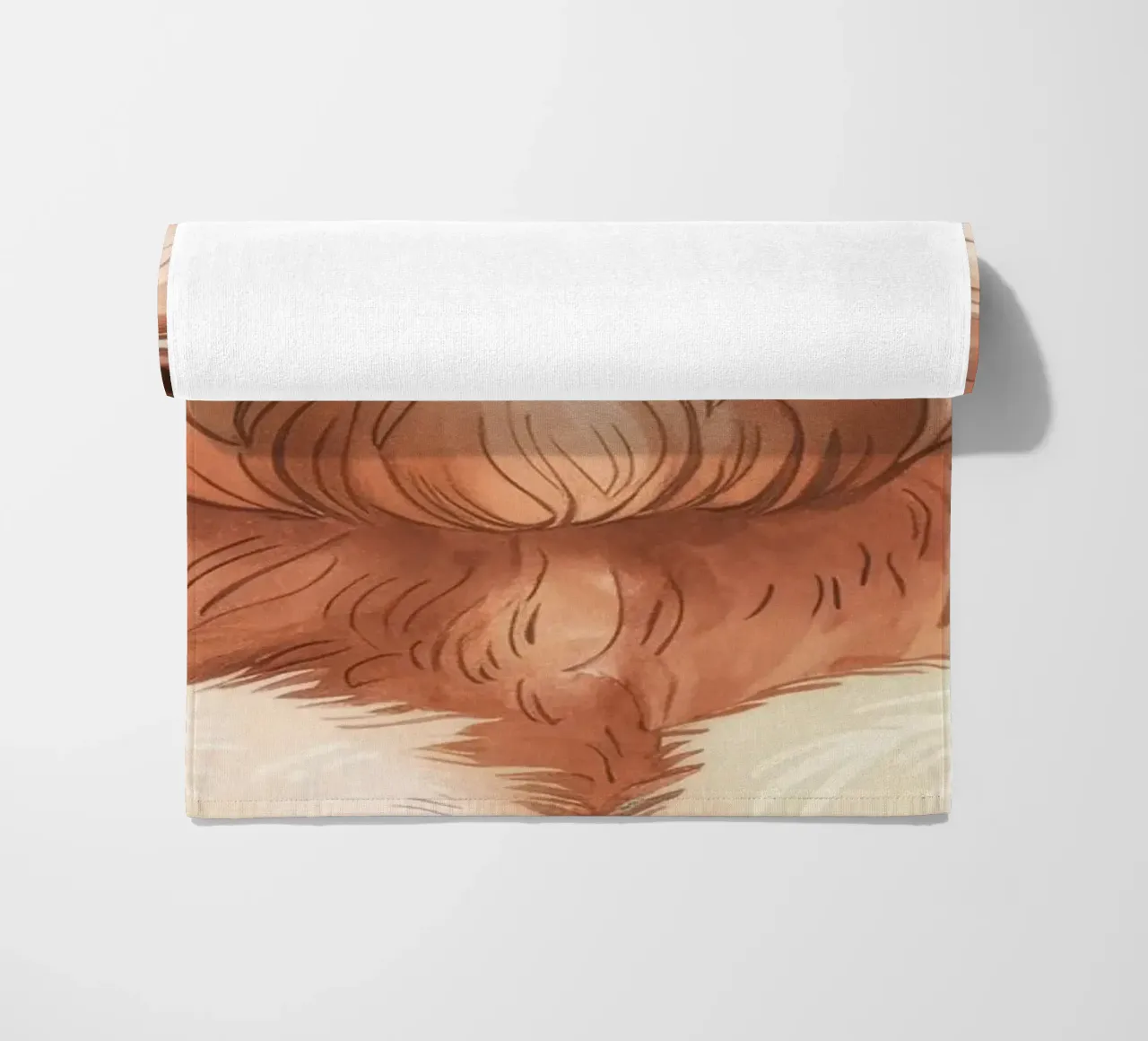 Cucciolo floreale telo mare da Timeless Huse