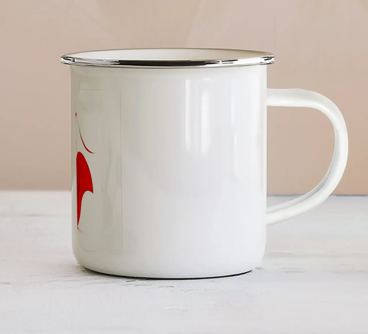 Abstract1421 tazza in smalto da artlodia-Peter Lorenz