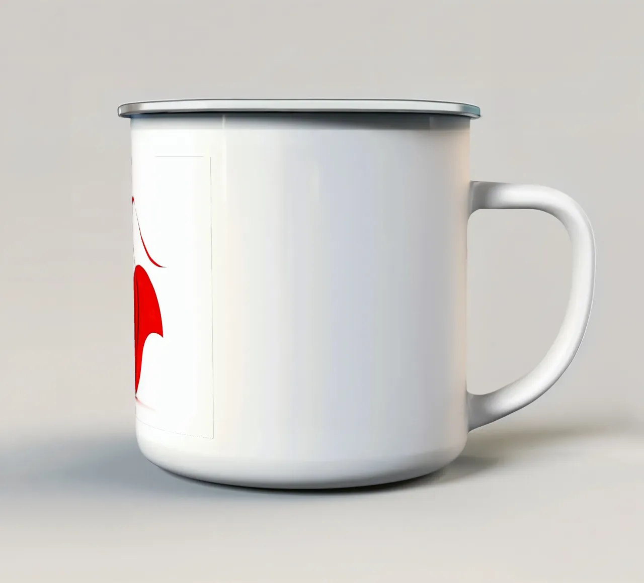 Abstract1421 tazza in smalto da artlodia-Peter Lorenz