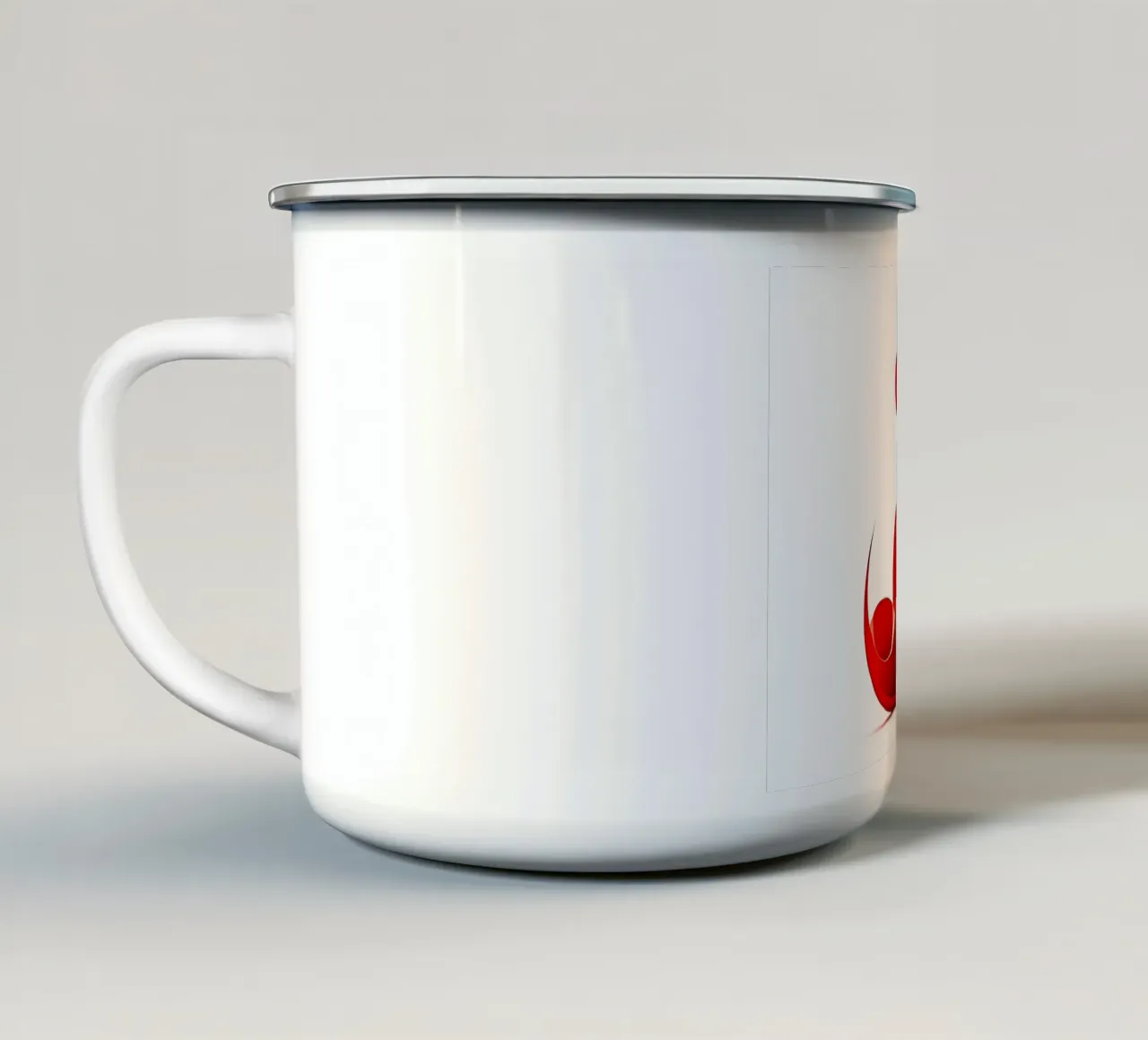 Abstract1421 tazza in smalto da artlodia-Peter Lorenz