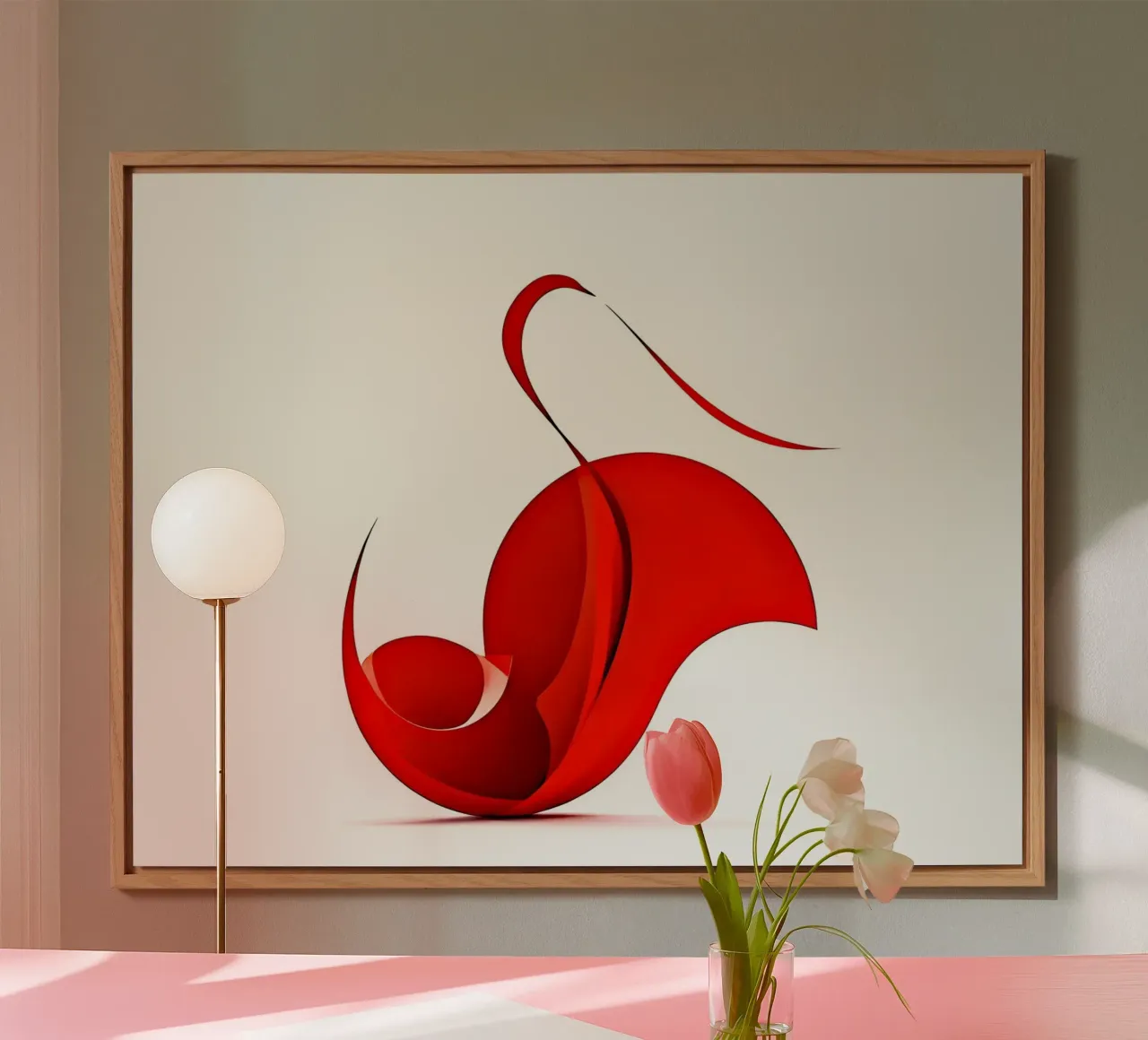 Abstract1421 alluminio dibond da WALLART-Peter Lorenz