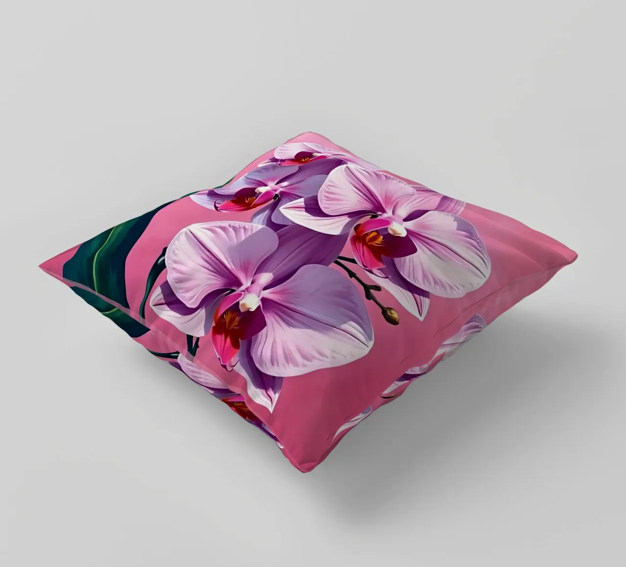 Orchidee_Stil_C_4 Kissen von Farb- und Blütenzauber by LK
