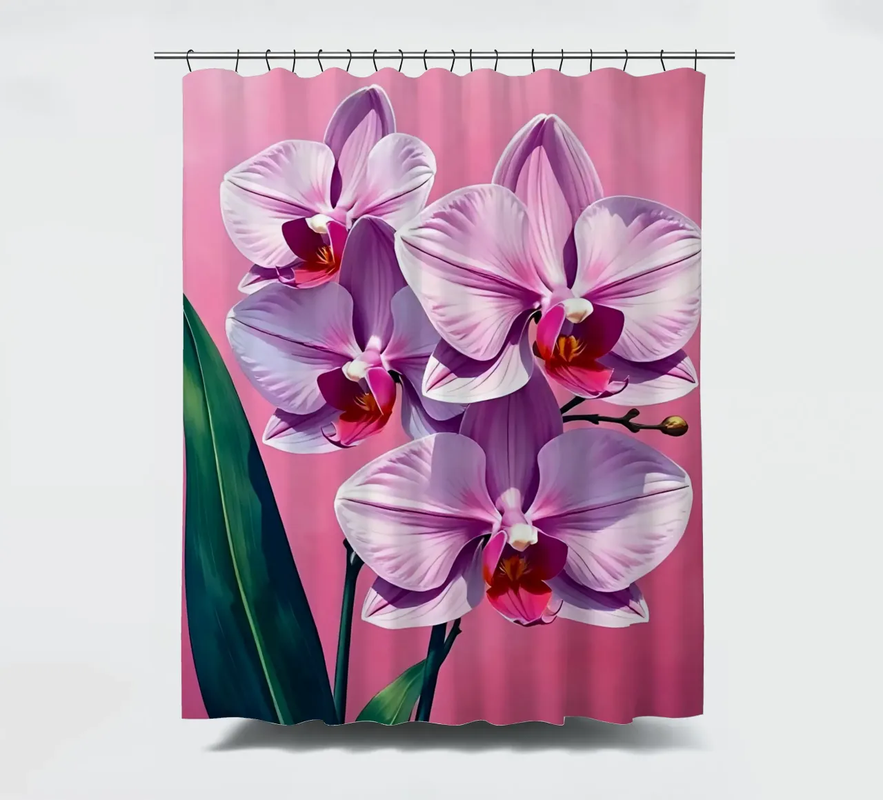 Stile_orchidea_C_4 tenda da doccia da Farb- und Blütenzauber by LK