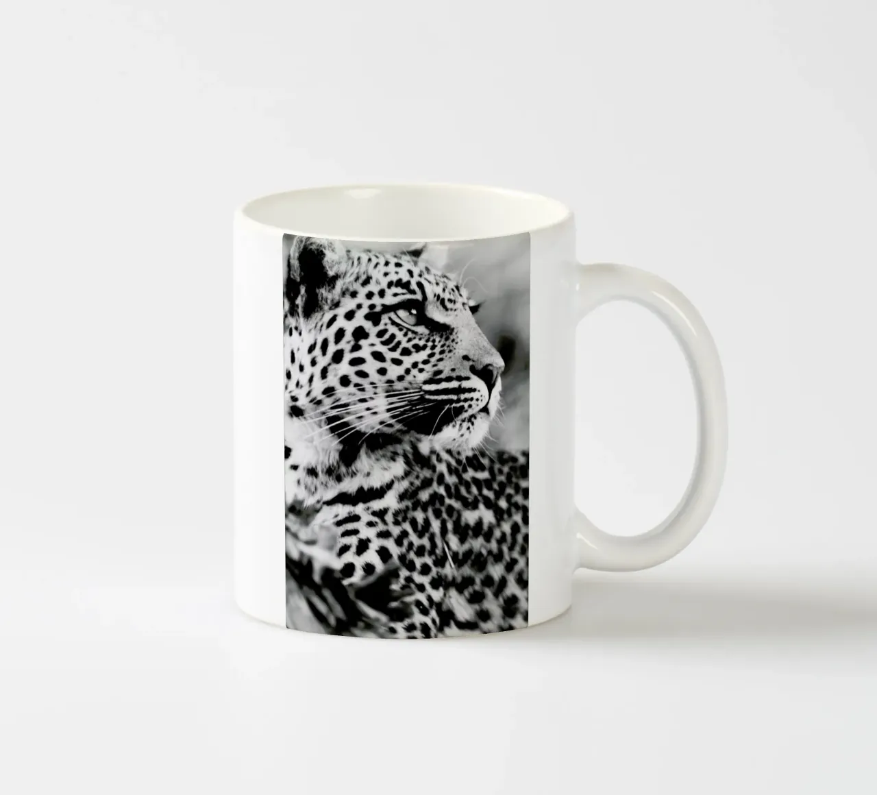 A Leopard's Spots ceramic mug by Natural Kingdom