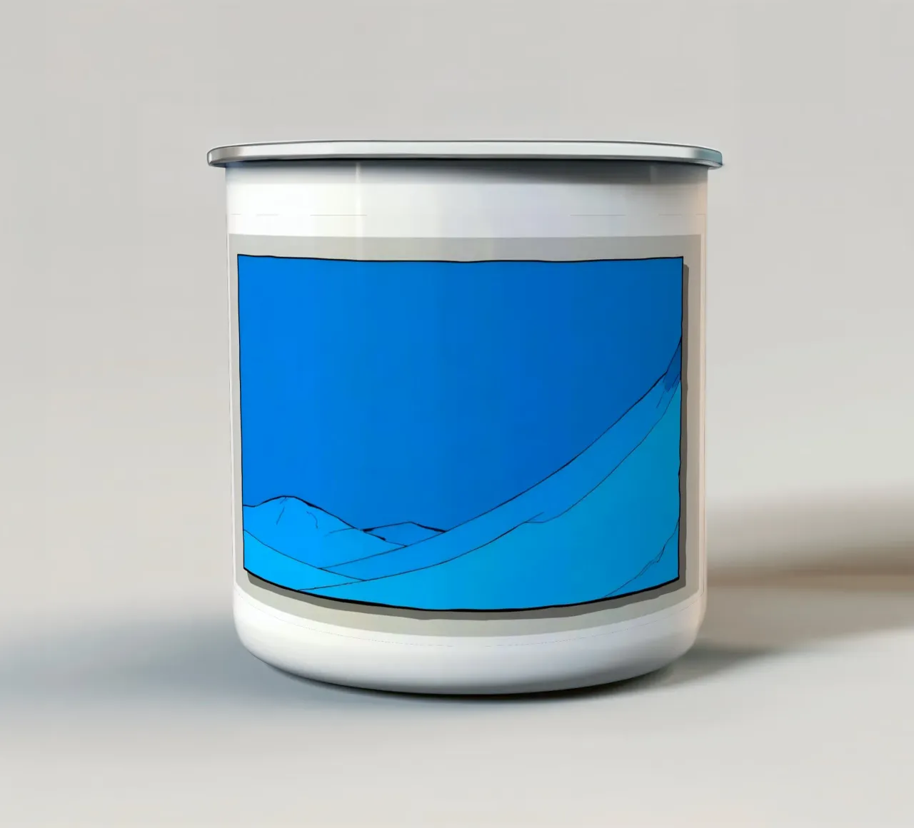 F.Geometric1003 tazza in smalto da artlodia-Peter Lorenz
