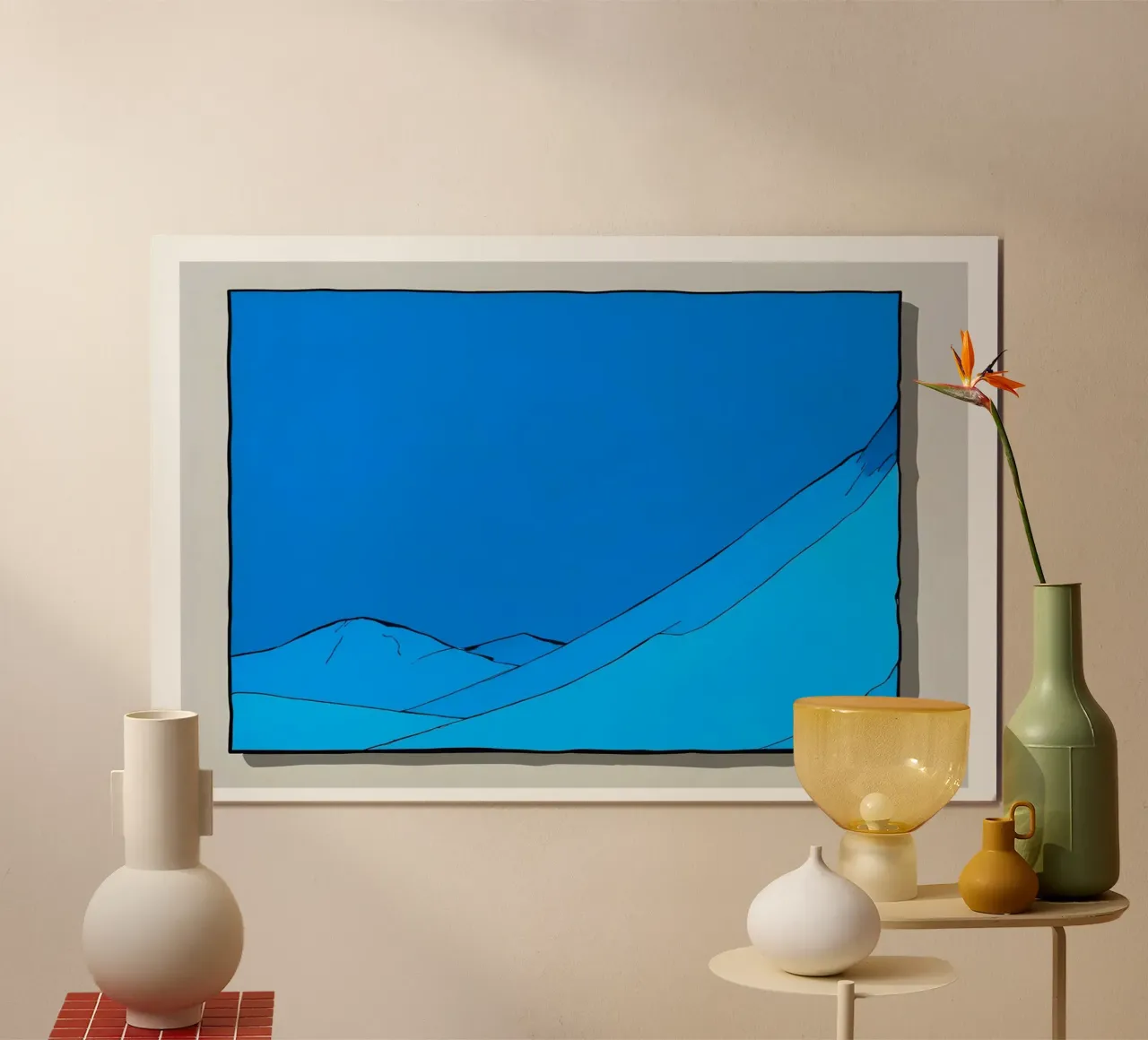 F.Geometric1003 carta hahnemühle da WALLART-Peter Lorenz