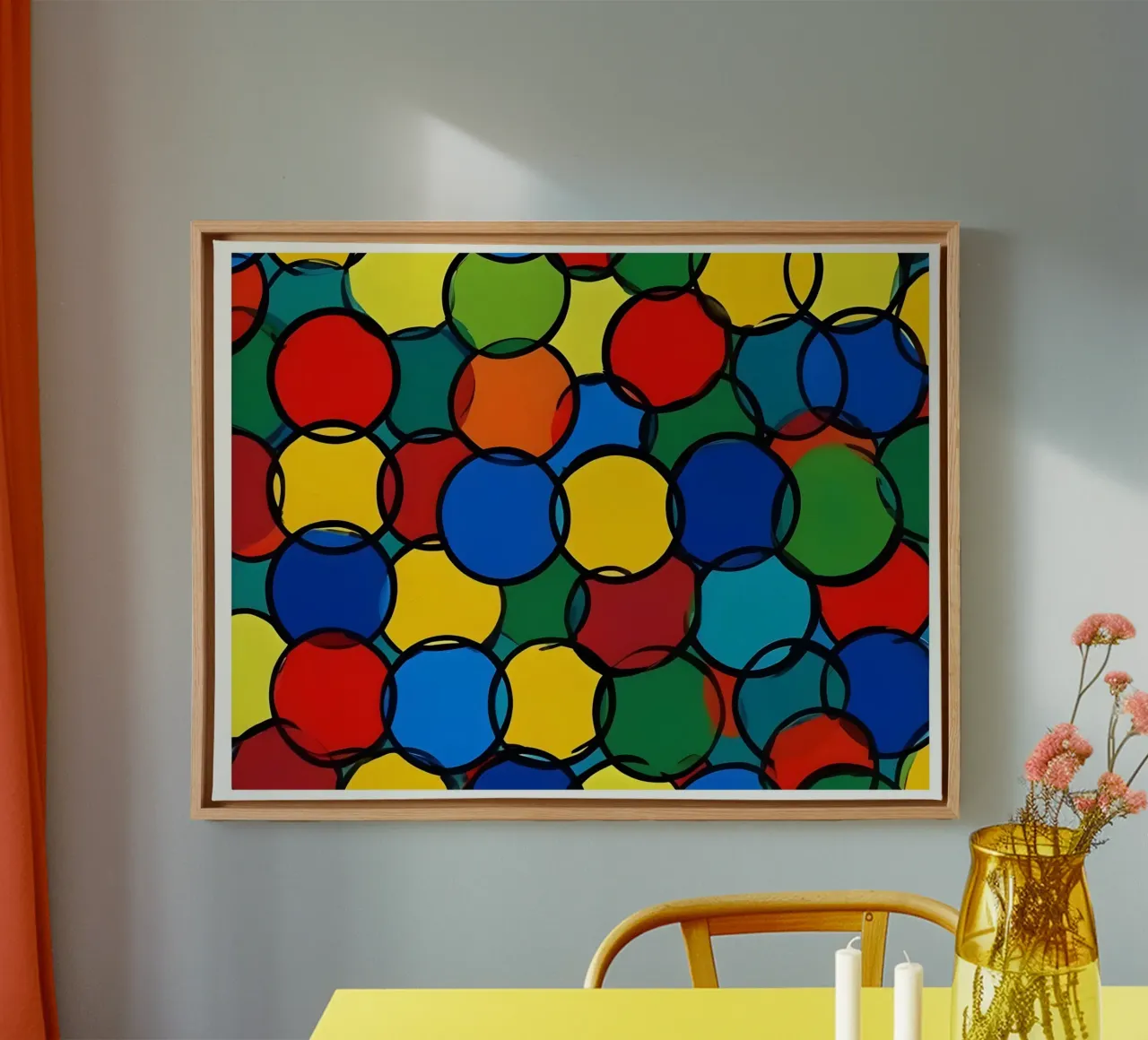 F.Geometric1215 lienzo de WALLART-Peter Lorenz