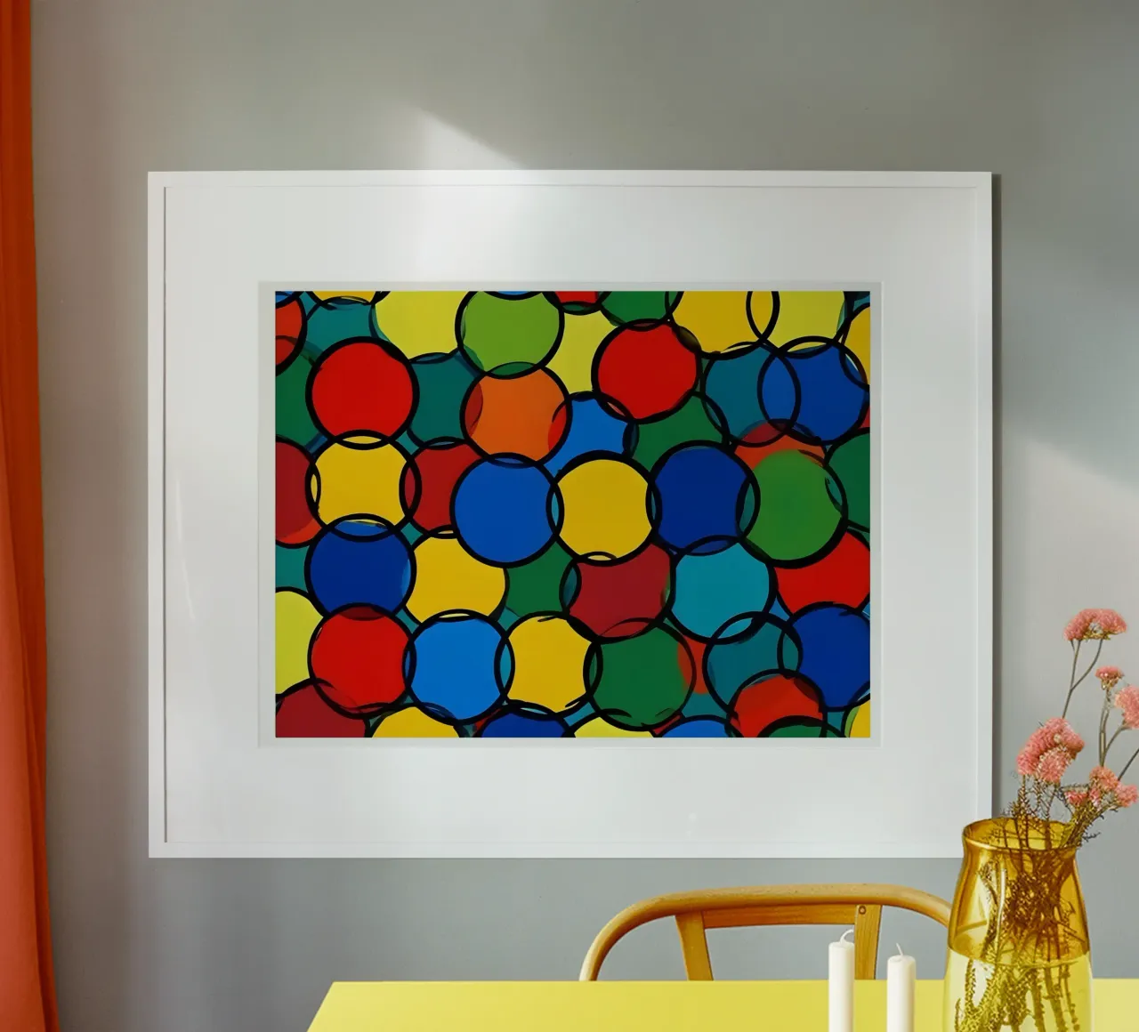 F.Geometric1215 carta hahnemühle da WALLART-Peter Lorenz