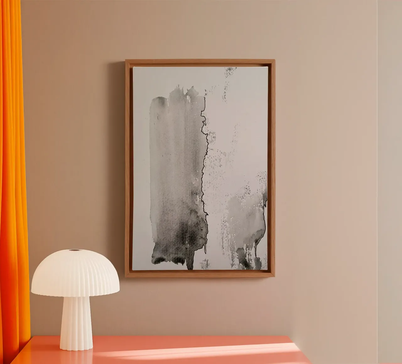 Minimalism 7 tela con Cornice a cassetta da FRITSCH&FRITSCH