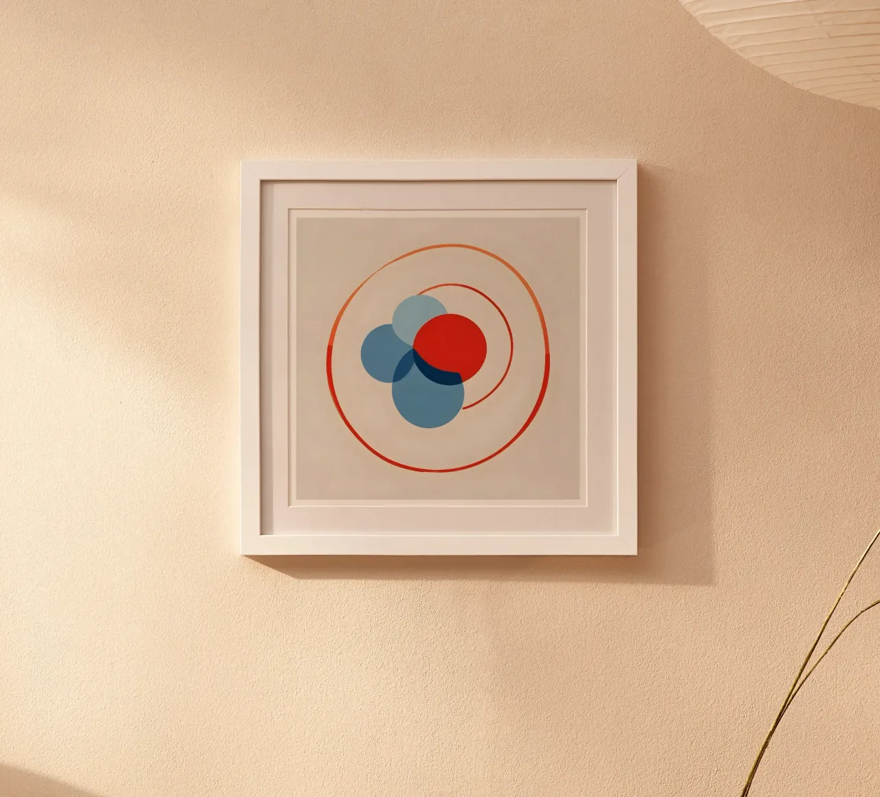 F.Geometric1207 carta hahnemühle da WALLART-Peter Lorenz